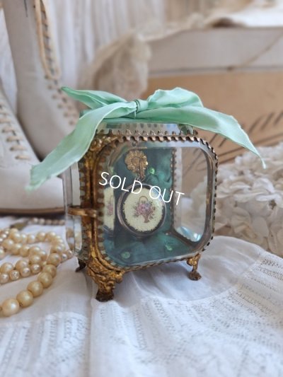 画像21: アンティークガラス懐中時計ケース