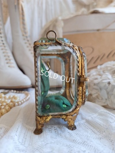 画像15: アンティークガラス懐中時計ケース