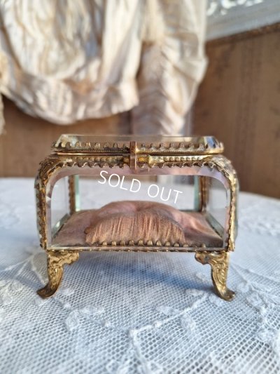 画像12: アンティークガラスジュエリーケース