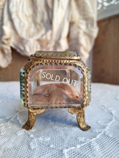 画像9: アンティークガラスジュエリーケース