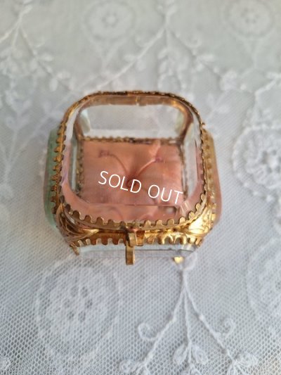 画像7: アンティークガラスジュエリーケース