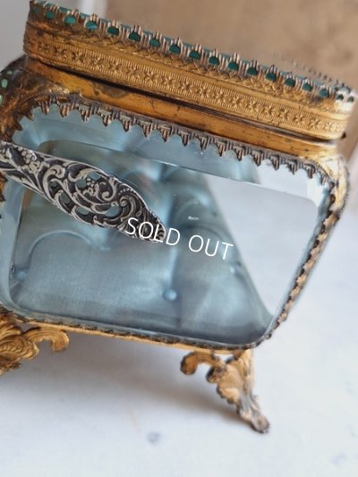 画像14: アンティーククッション付ガラスケース