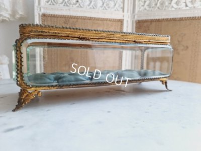 画像23: アンティーククッション付ガラスケース