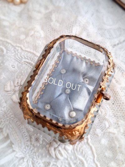 画像7: アンティークガラスジュエリーケース