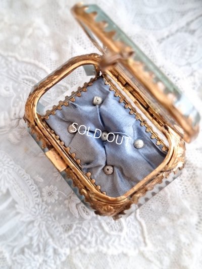 画像8: アンティークガラスジュエリーケース