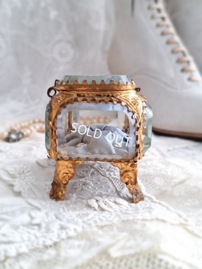 画像12: アンティークガラスジュエリーケース