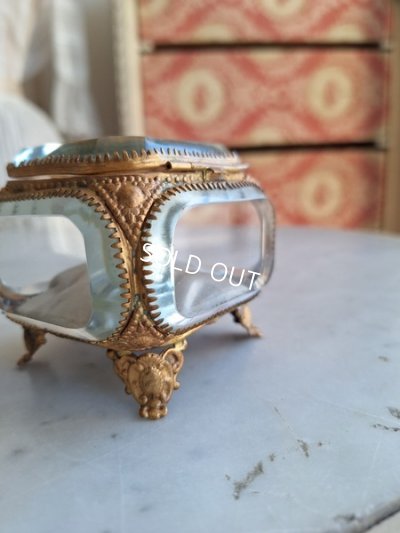 画像11: アンティークガラスジュエリーケース