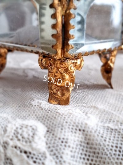 画像4: アンティークガラスジュエリーケース