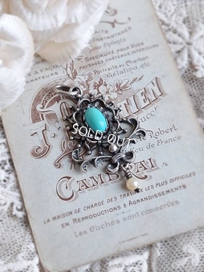 turquoisepearlpendant
