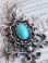 画像2: ターコイズと淡水パールペンダントトップ (2)