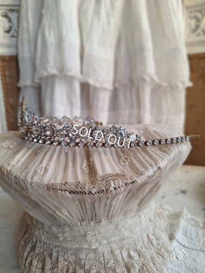 画像8: オールドチェコガラスティアラ