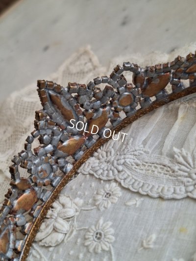 画像10: オールドチェコガラスティアラ