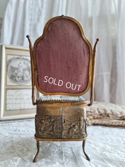 画像10: 懐中時計スタンド付天使のジュエリーボックス