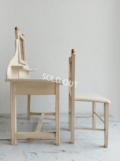 画像3: アンティークドールドレッサー&チェア