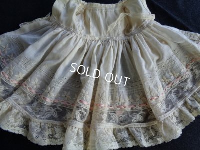 画像6: アンティークレースドールドレス