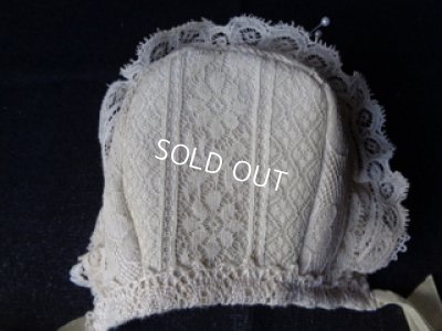 画像7: アンティークレースドールドレス＆ボンネット