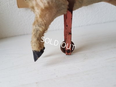 画像2: 車輪付きアンティ―ク木馬