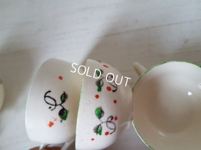 画像6: 陶器製トイティーセット