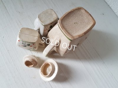 画像15: 陶器製トイティーセット