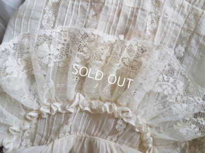 画像2: アンティークレースドールドレス