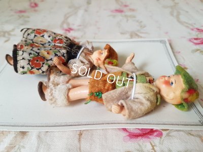 画像3: ドイツ製ペイントペアビスクドール