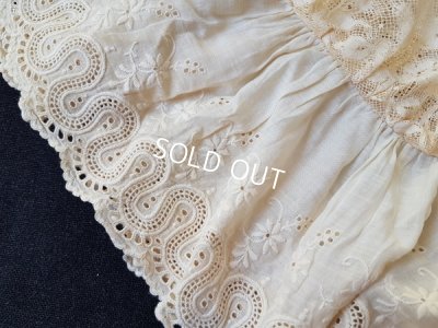 画像11: アンティークレースドールドレス