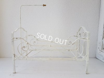 画像12: アイアン製ドールベッド