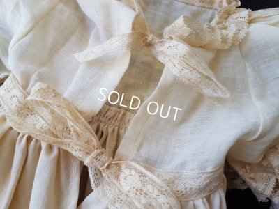 画像7: アンティークレースドールドレス