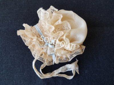 画像12: アンティークレースドールドレス＆ボンネット