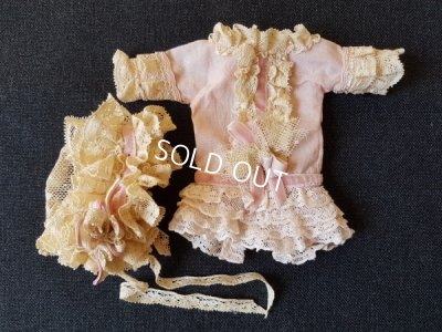 画像2: ミニョネットドールドレス&ボネ