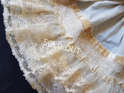 画像10: アンティークレースドールドレス