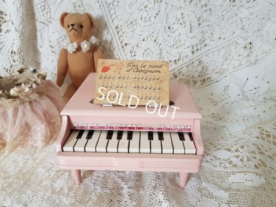 画像1: ピンクのトイピアノ