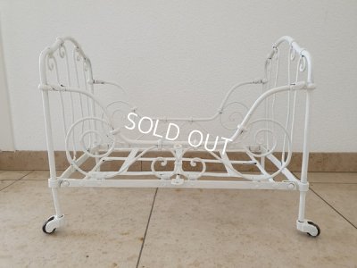 画像6: アイアン製ドールベッド