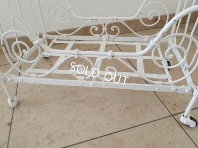 画像11: アイアン製ドールベッド
