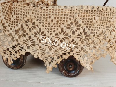 画像8: アンティークドールバギー