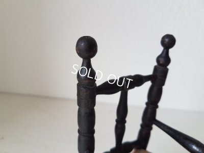 画像5:  ナポレオン三世スタイルドールチェア