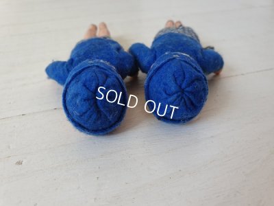 画像7: ドイツ製ペインテッドペアビスクドール