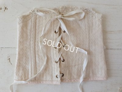 画像2: アンティークドールコルセット