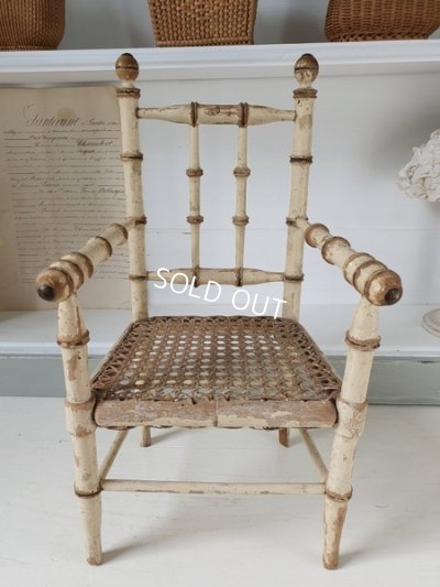 画像2: アンティークドールチェア