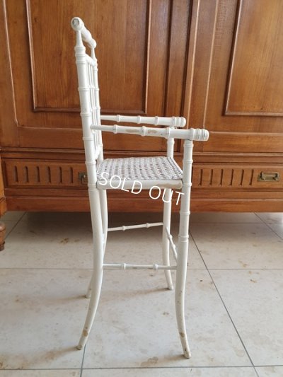 画像2: アンティークドールチェア