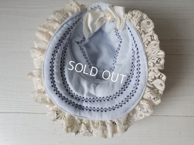 画像18: アンティ―クレースドールドレス&ボネ