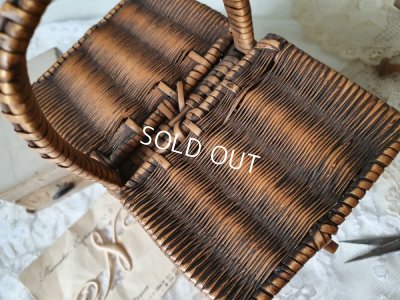 画像12: アンティークドールバスケット