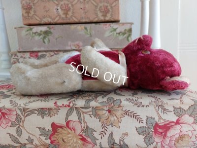 画像12: アンティークフレンチピンクテディベア