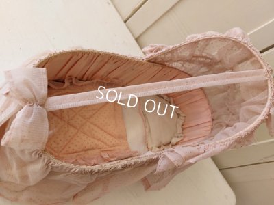 画像8: アンティークドールベッド