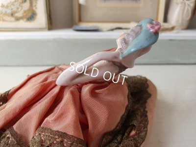 画像6: アンティークハーフドールハンキーケース