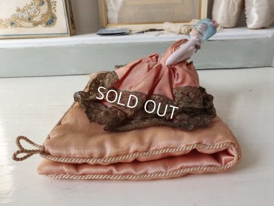 画像10: アンティークハーフドールハンキーケース