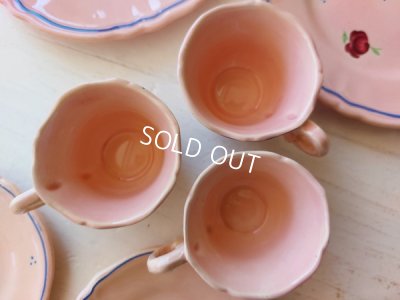 画像8: おままごと陶器カップ&ソーサーセット
