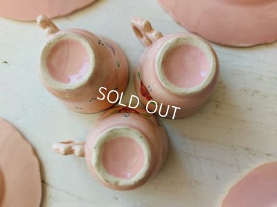 画像9: おままごと陶器カップ&ソーサーセット