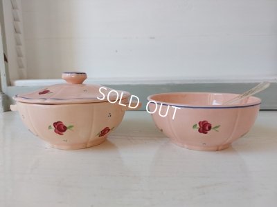 画像2: おままごと陶器チュリーンとボウルセット