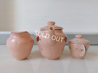 画像5: おままごと陶器ポットとクリーマーセット